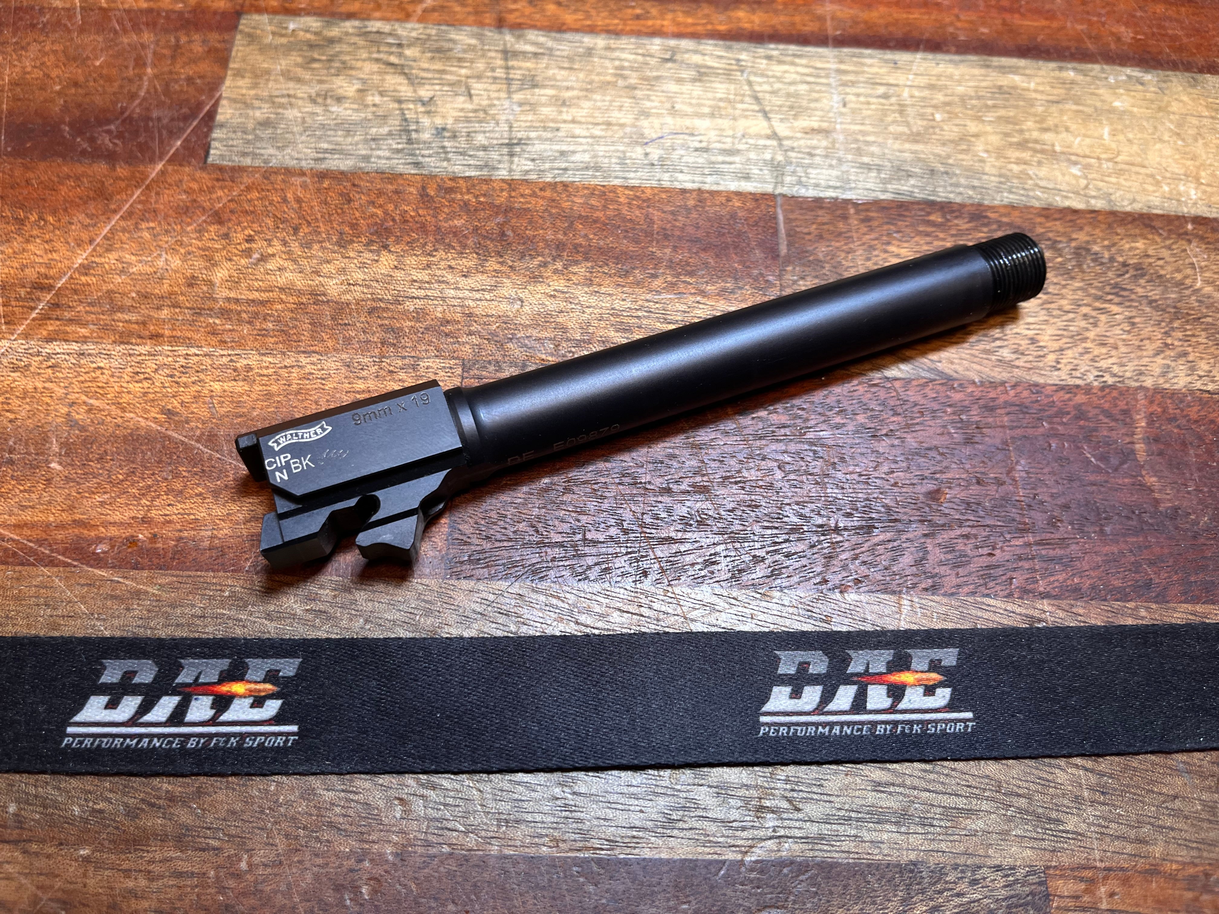 Walther Q5 Match Pipa 9x19 Thread 1/2"x28 TPI R156