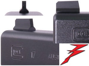 Glock Front Sight BLK .300T x.100W