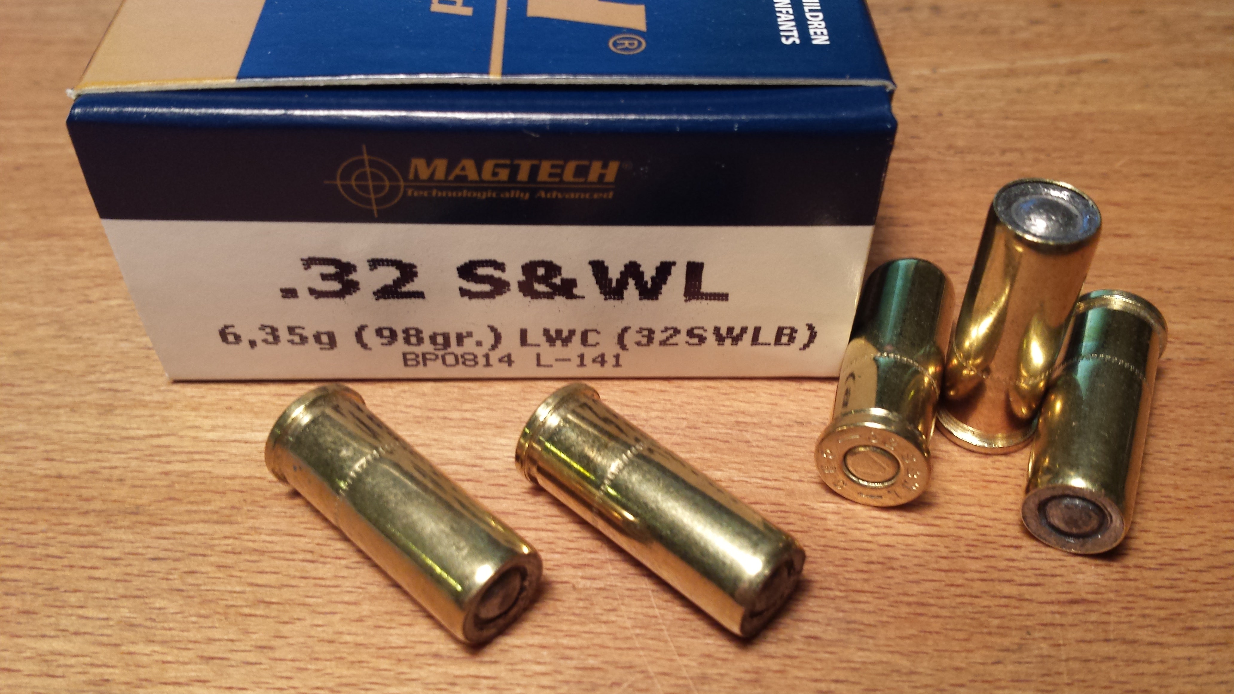 Magtech 32 S&W, LWC, 50 ptr
