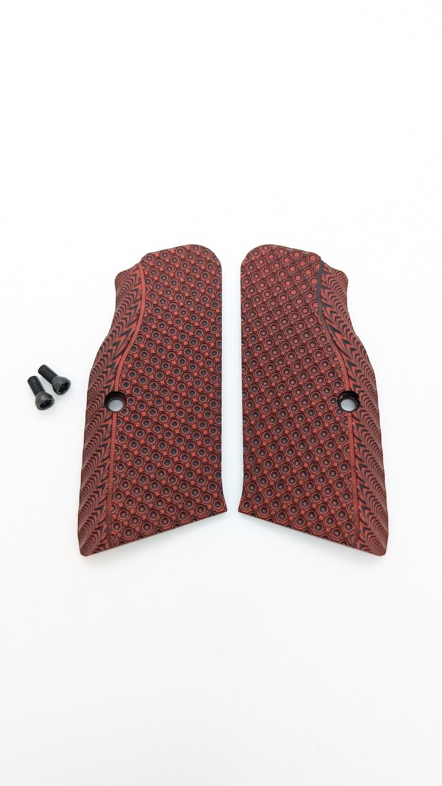 TANFOGLIO GRIP PLATE G10 SF FS - RED/ BLK (G10) 