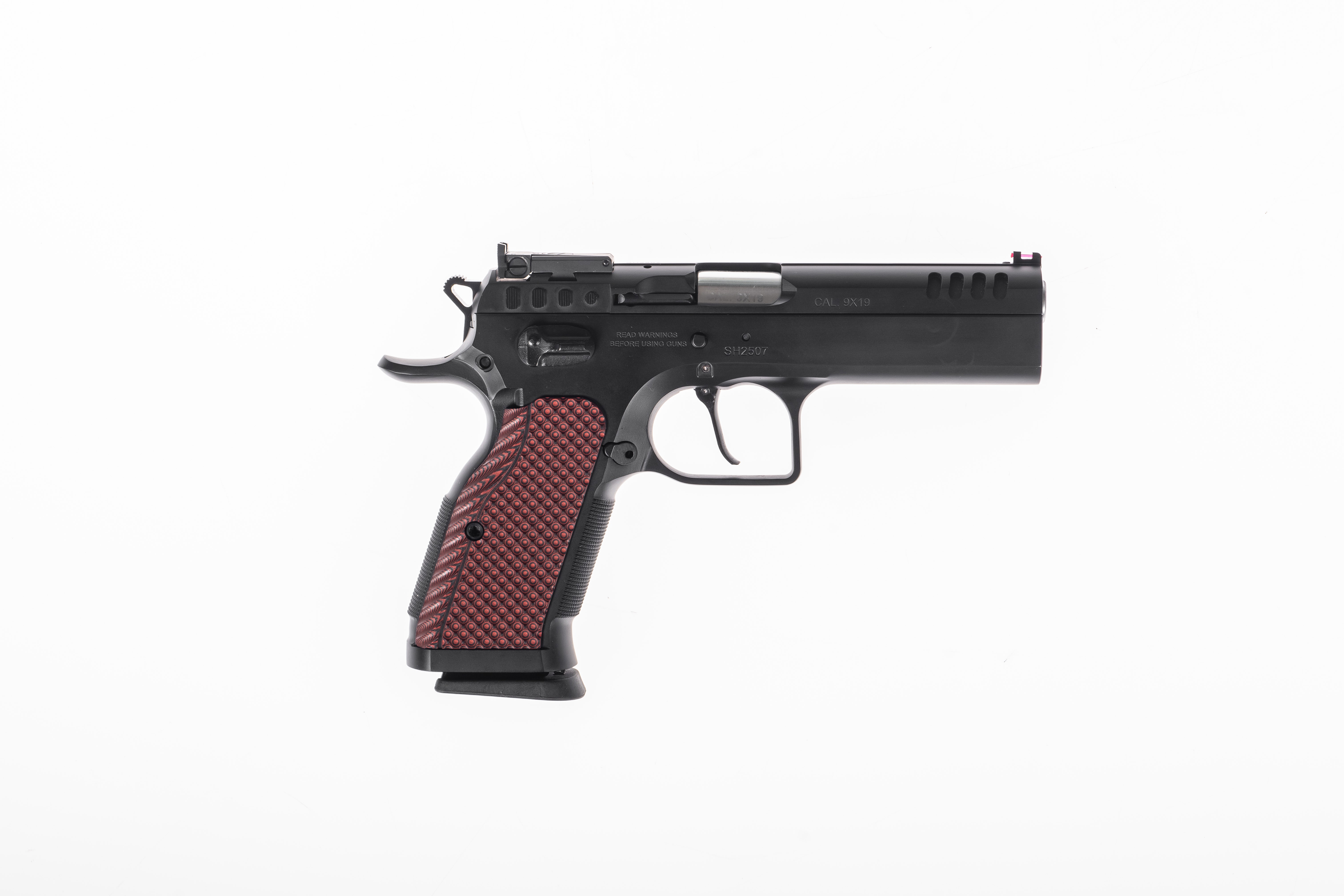 TANFOGLIO STOCK 2025 OR 9x19 BLK 11,3cm SF OPTIC R