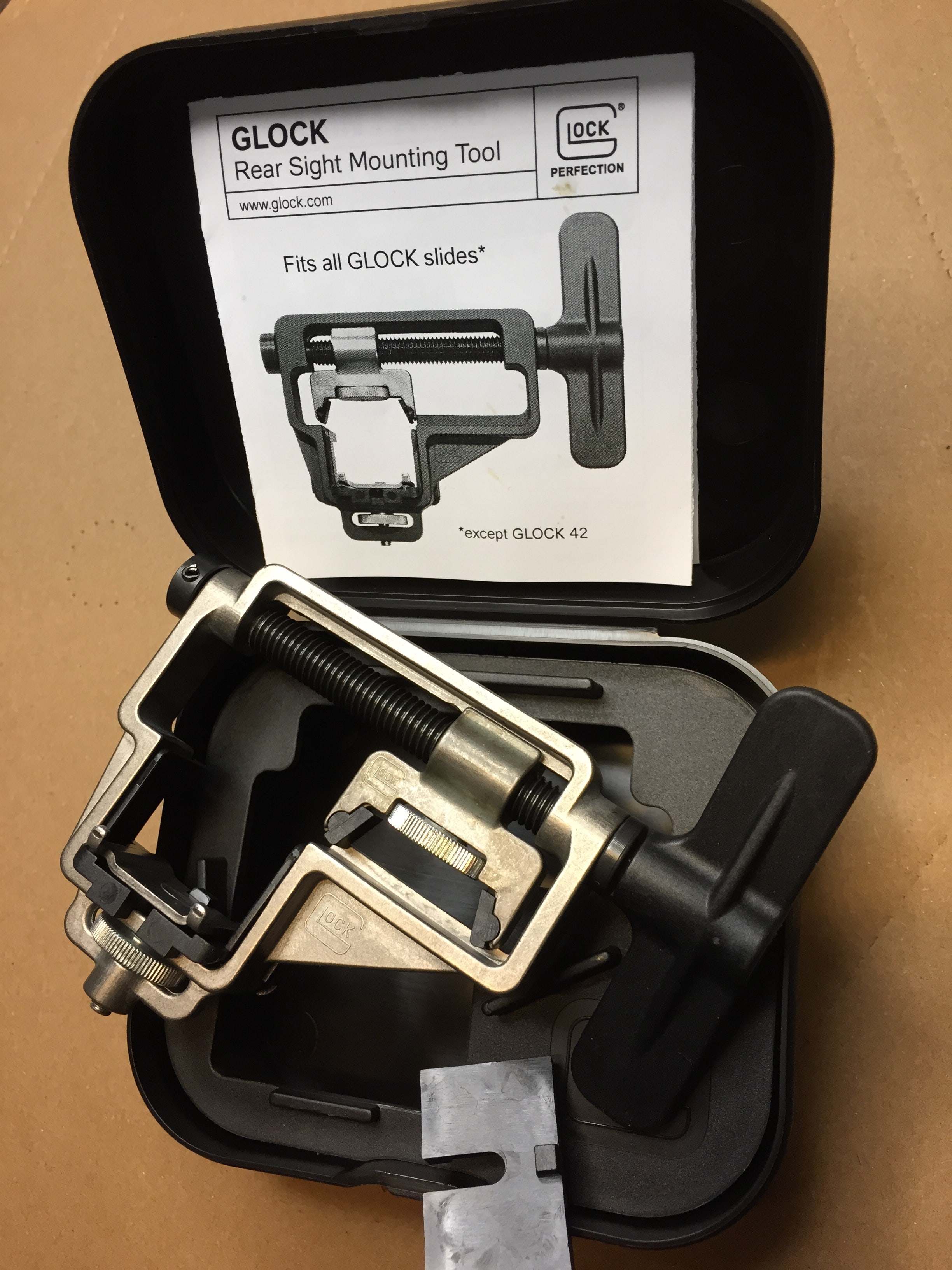 Glock Siktesverktyg / Rear Sight Adjustment Tool 