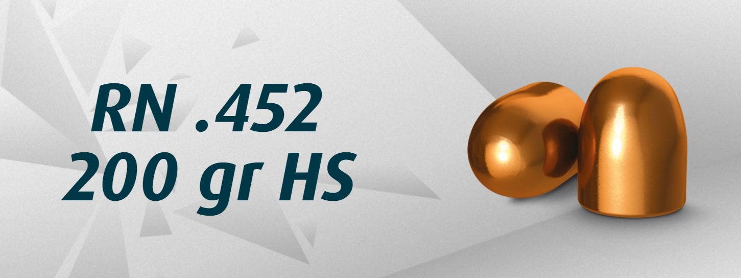 HN .45" RN .452"/200 Grain RN HS, 500 st