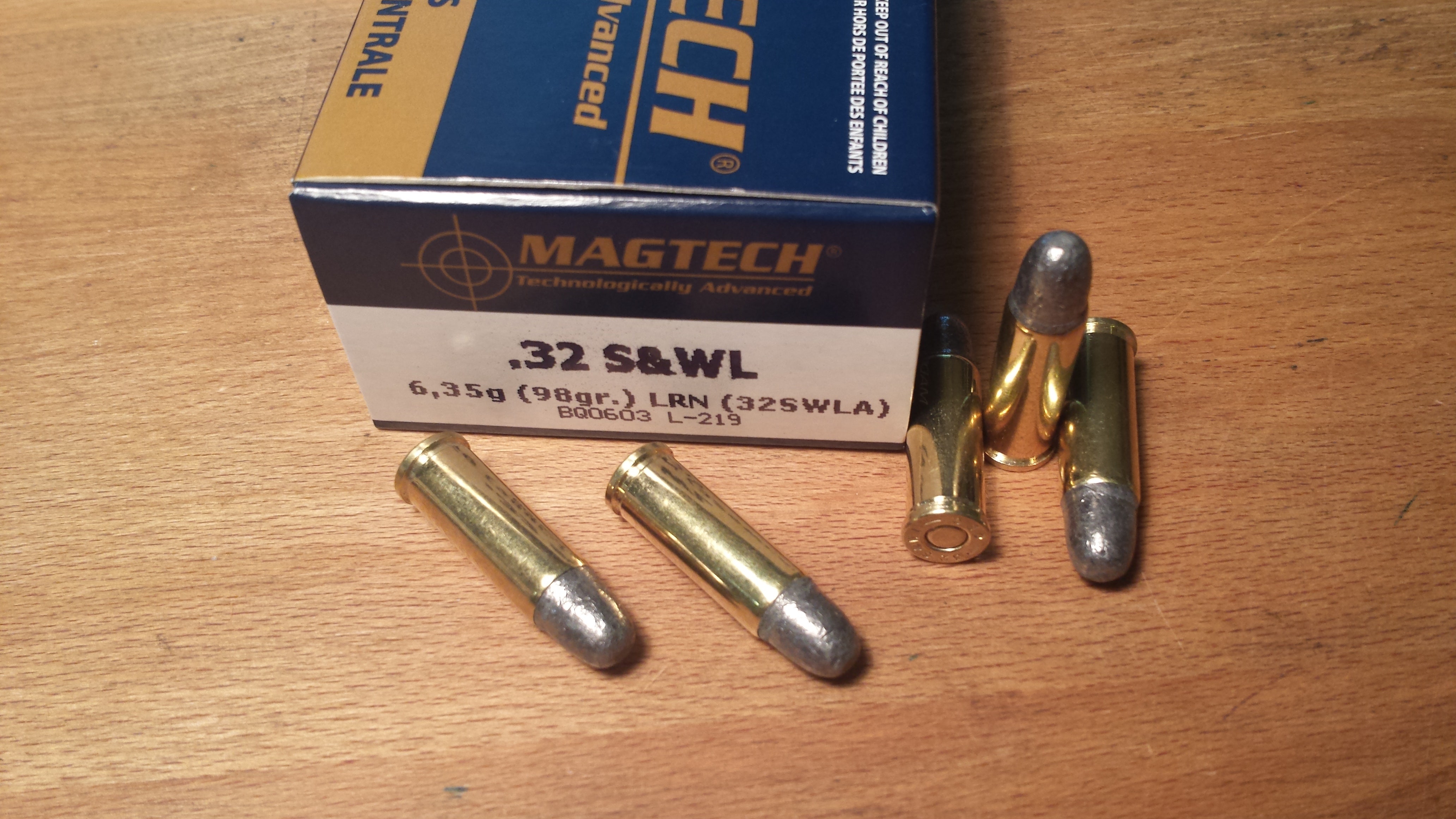 Magtech 32 S&W, LRN 50 ptr