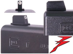 Glock Front Sight Tritium .300&quot;x.125&quot;