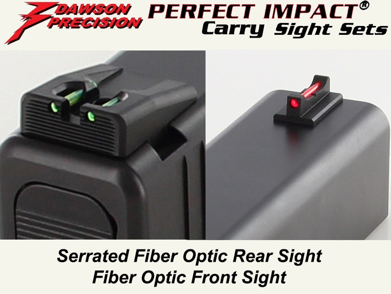 Glock Sight Set Gen1-4 FO/FO, RS.225T/FS.205T