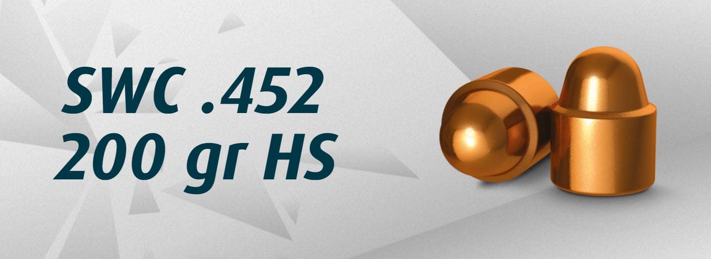 Kula HN .45 SWC .452"/200 Grain SWC HS 500 st