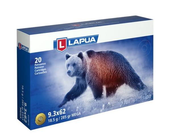 Lapua 9,3x62 MEGA 185Gr 20 ptr