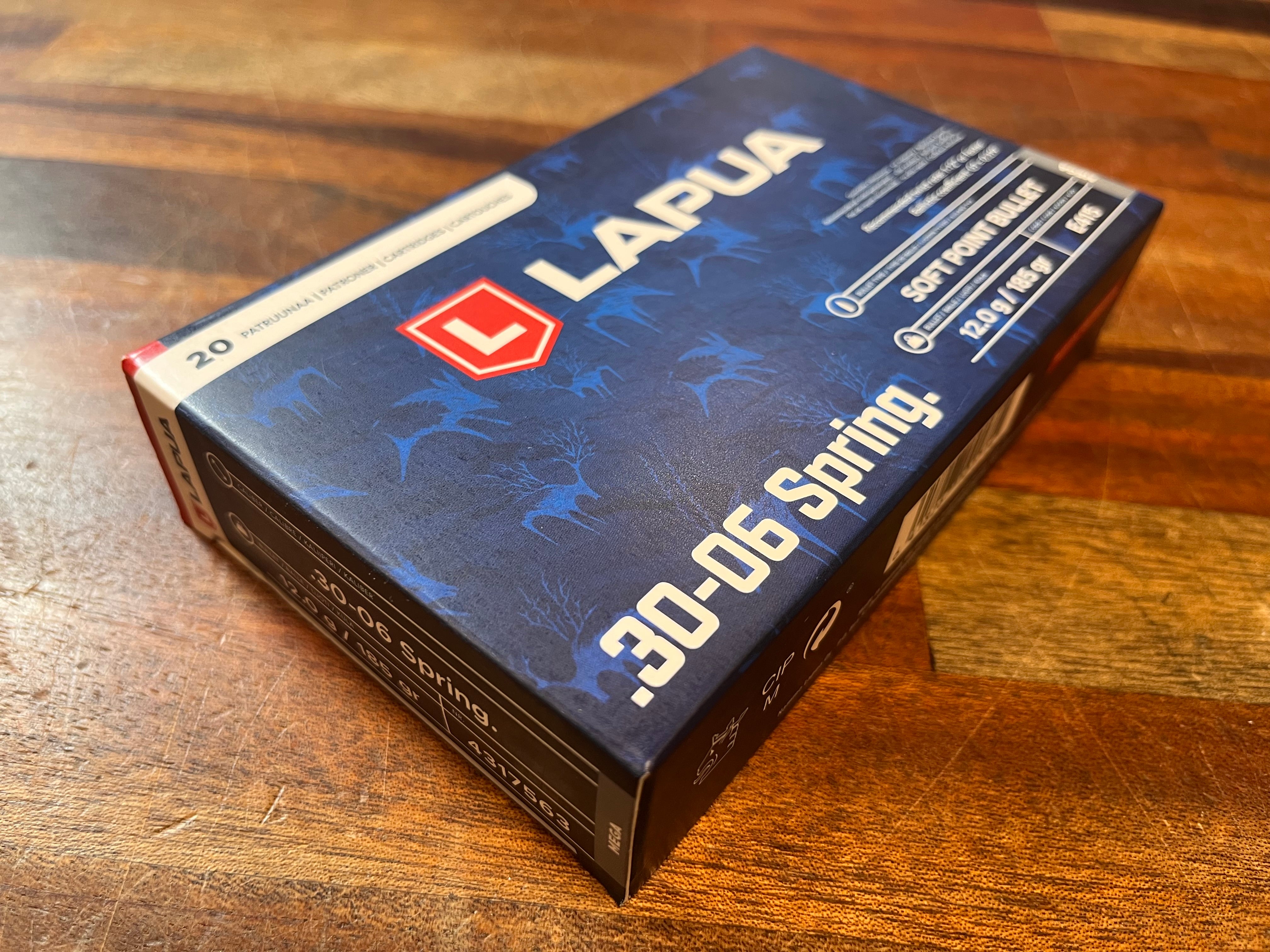 Lapua .30-06 MEGA 12 Gram 20 ptr