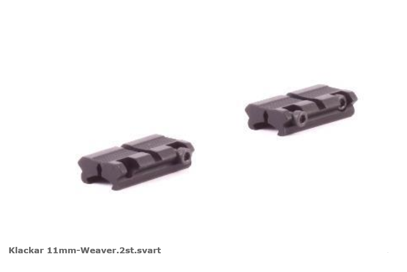 Klackar 11mm till Weaverfäste