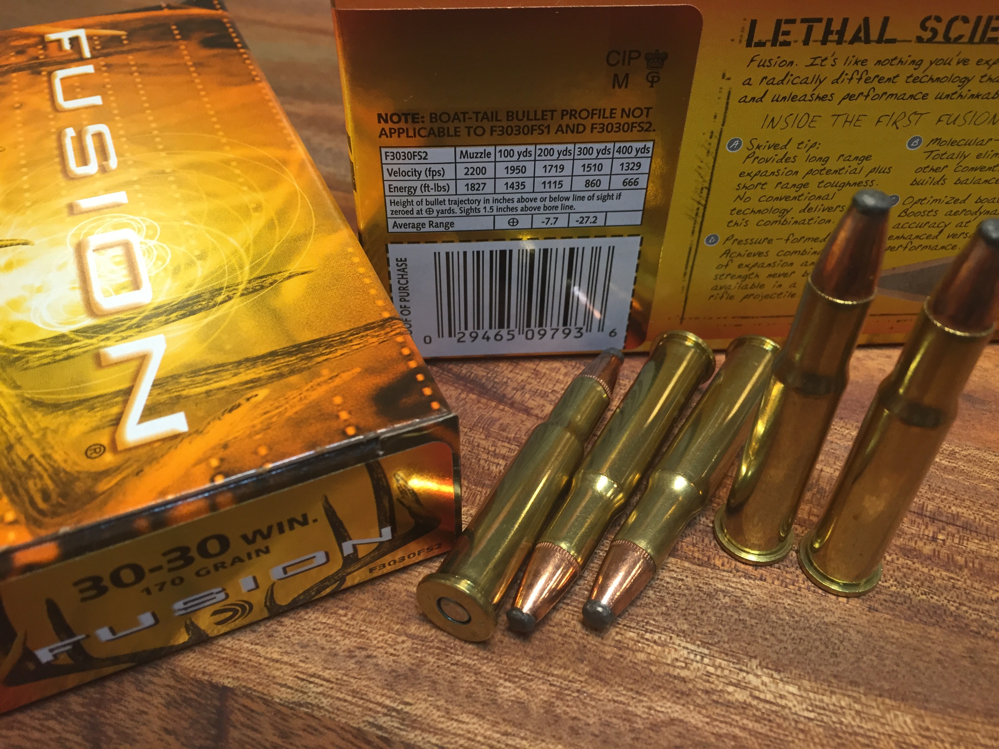 FEDERAL FUSION .30-30 Win 170G SP 20 rd