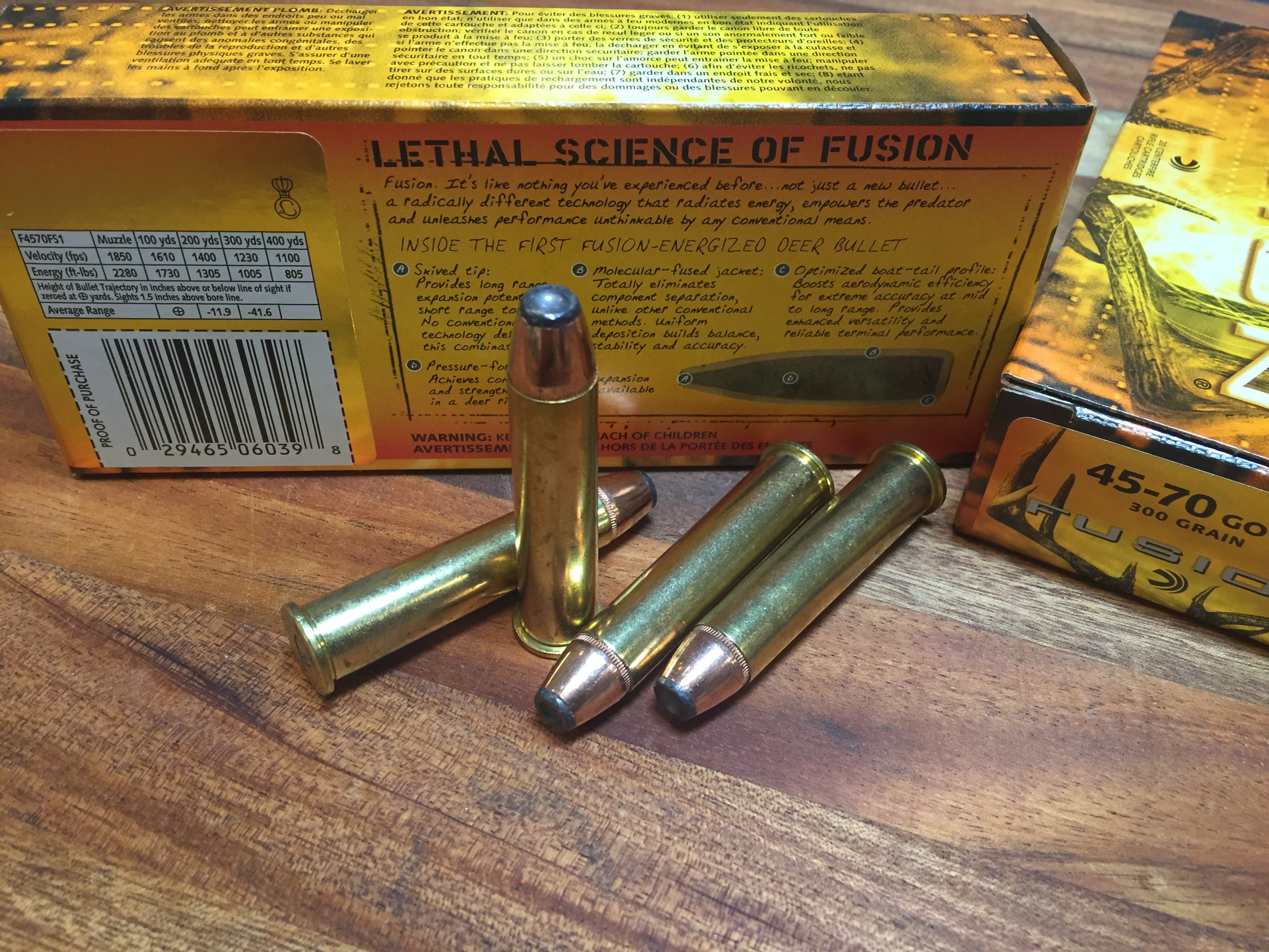 FEDERAL FUSION .45-70 300G SP 20 rd