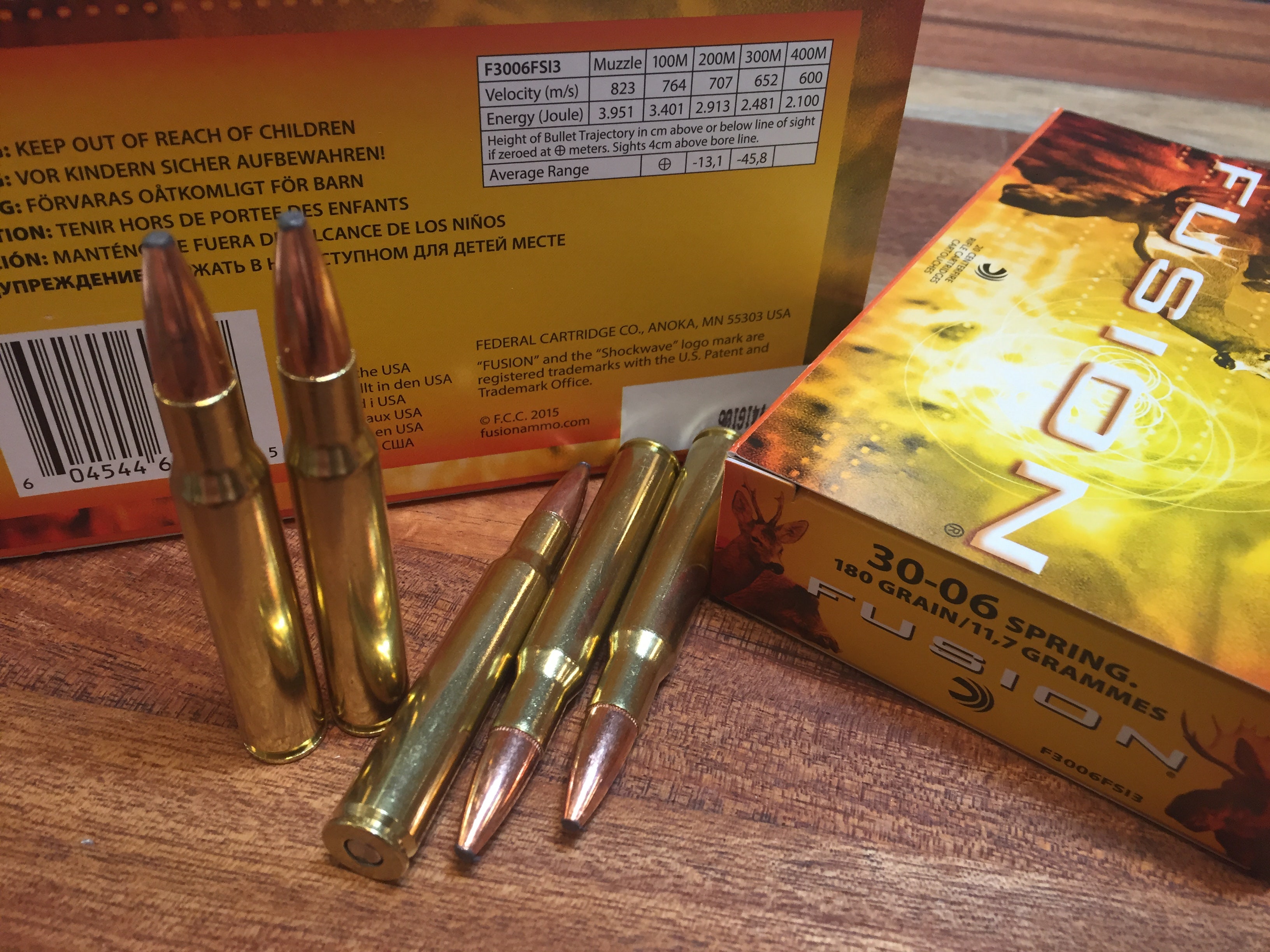 FEDERAL FUSION .30-06 180G SP 20 rd