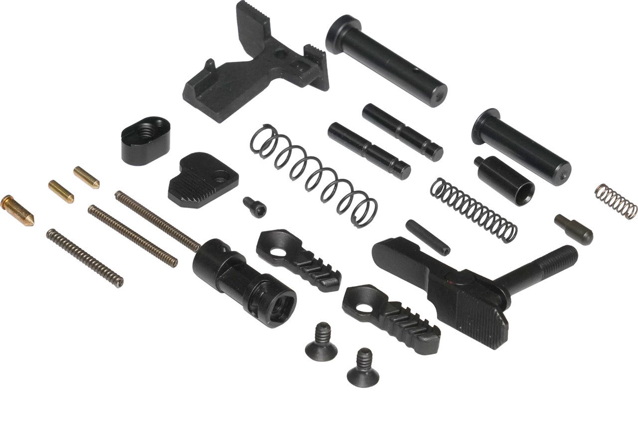 CMMG ZEROED Lower Parts Kit, AR15, Gunbuilder's Ki