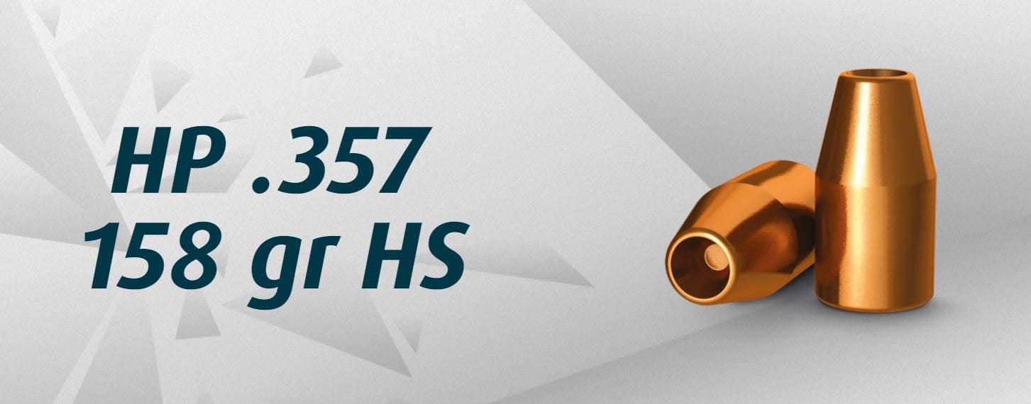 HN .38" HP.357"/158 Grain HP HS, 500 st