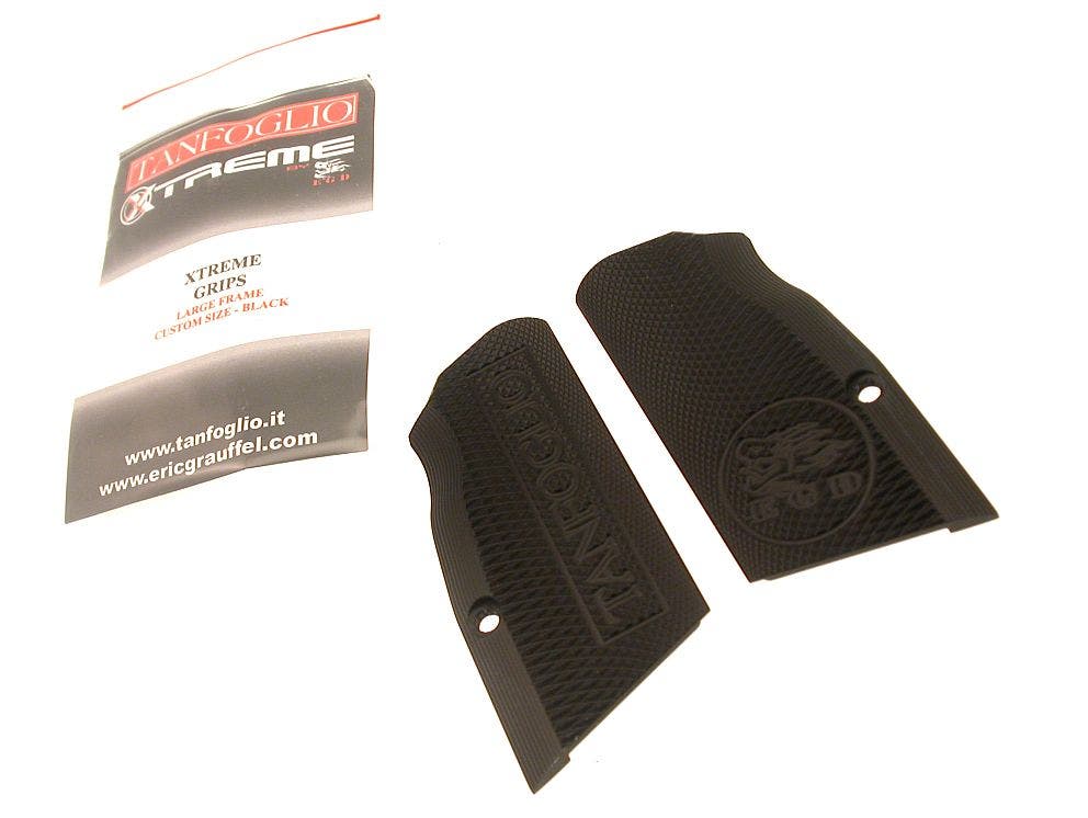 TANFOGLIO GRIP PLATE XTREME SF Custom - BLACK