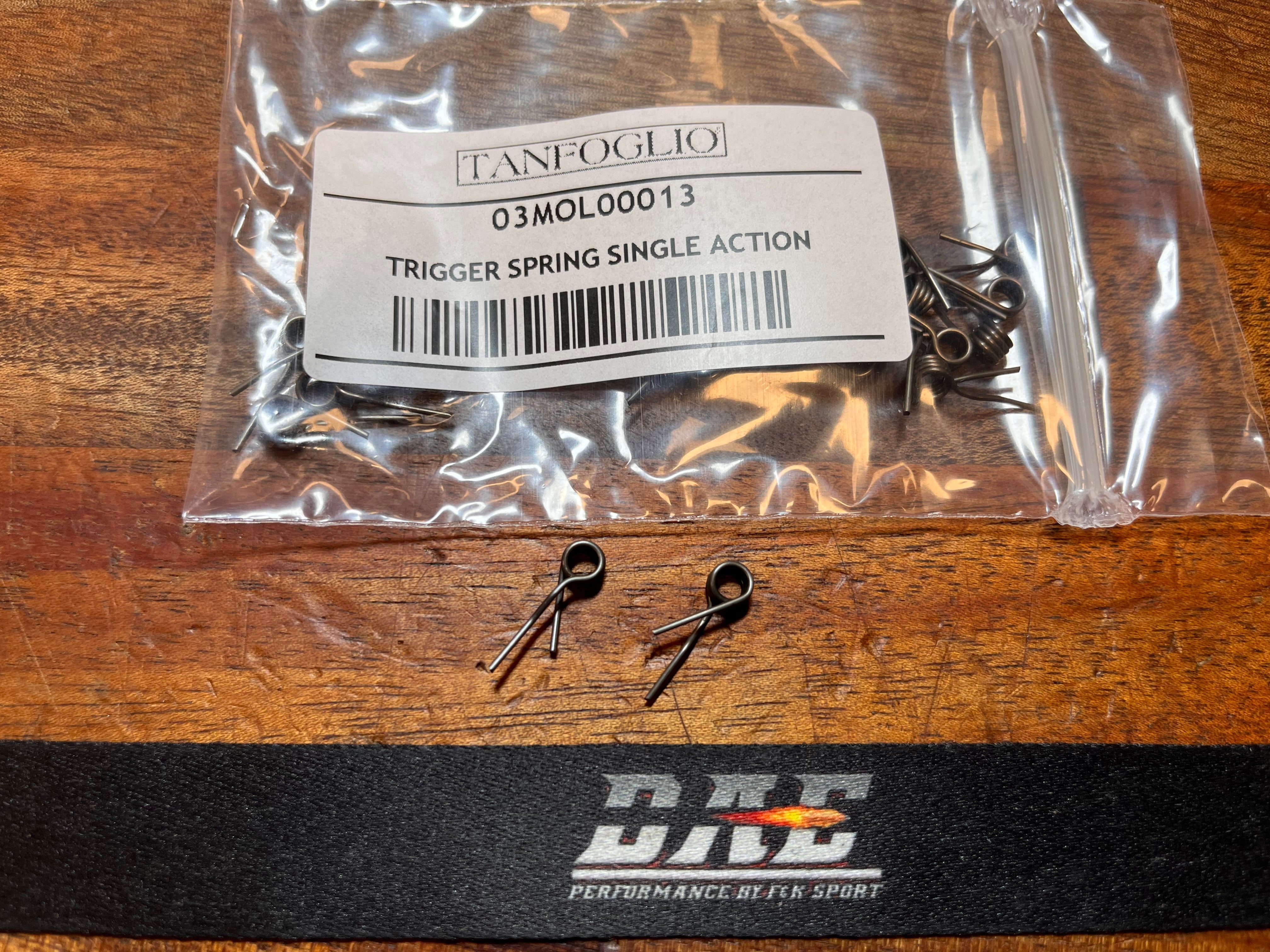 Tanfoglio Trigger SPRING Single Action 0,8mm 88AB (19.F3)