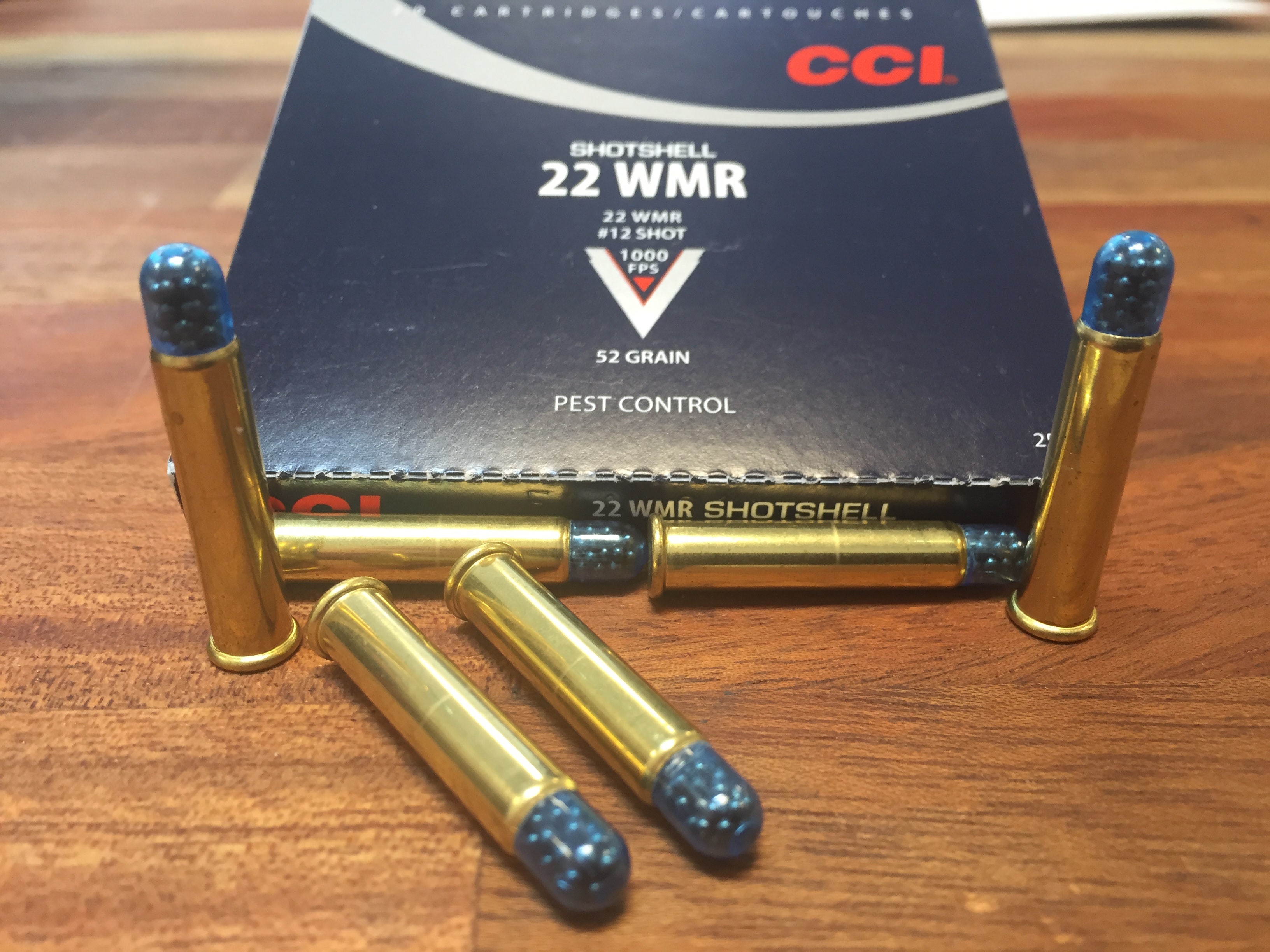 CCI .22 WMR SNAKESHOT, 20 ptr