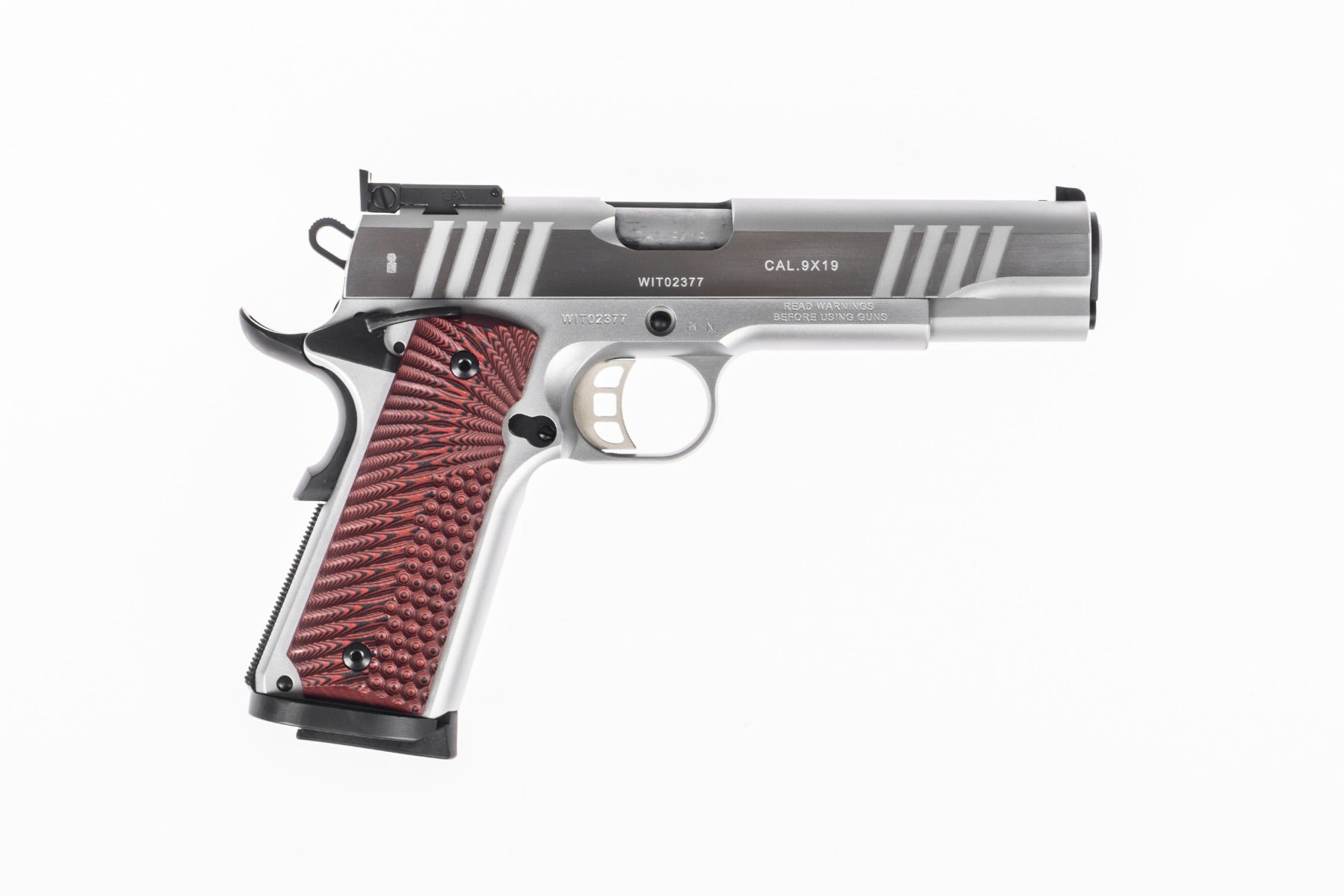 Tanfoglio FT 1911 CUSTOM 2024 9x19 12,7cm CHROME