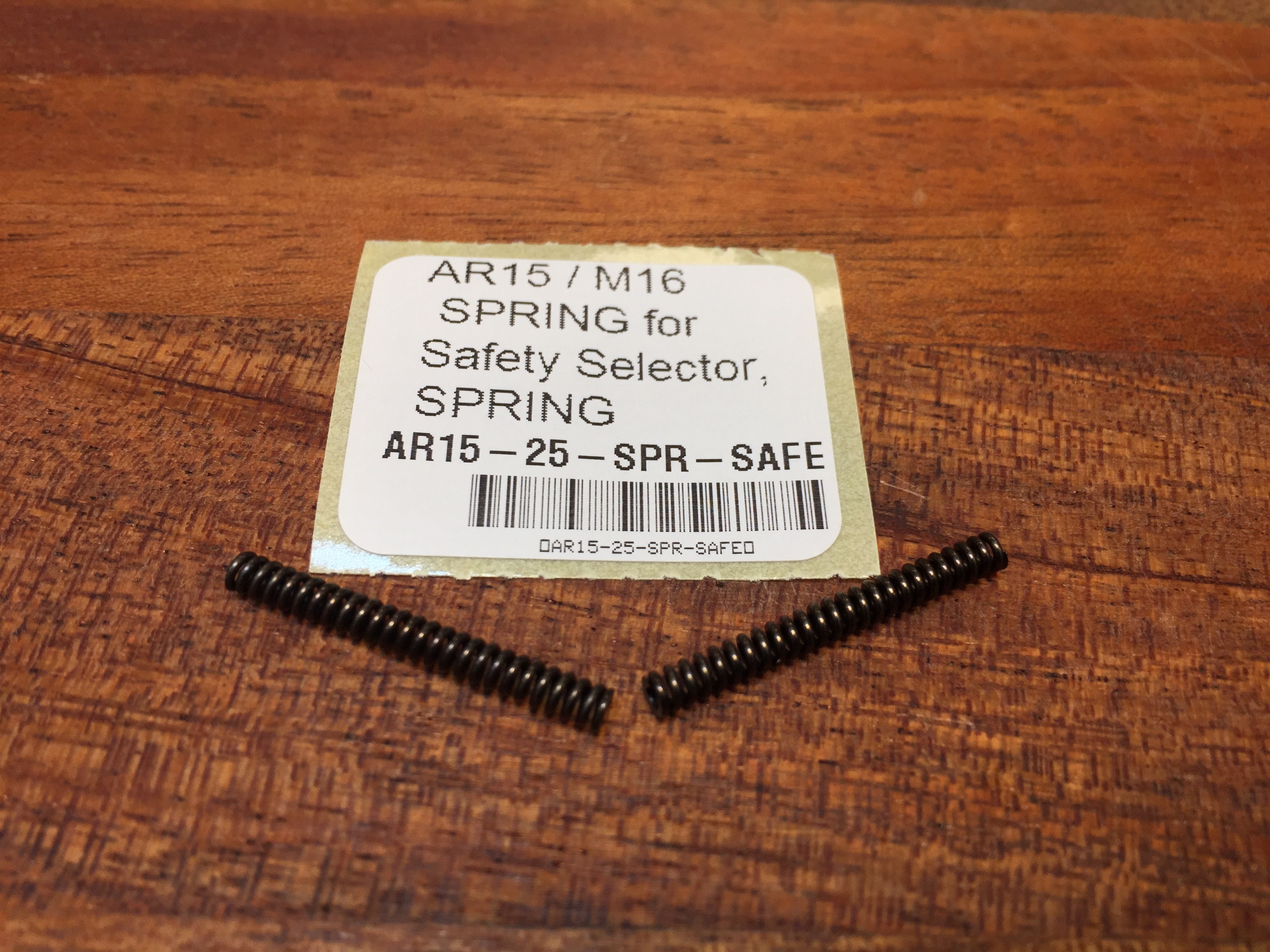Spring for Safety Selector  AR-15