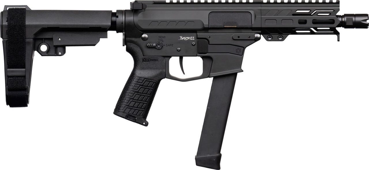 CMMG Mk4 FE RDB 9x19 12,7cm MkGs Lower, ARMOR BLACK