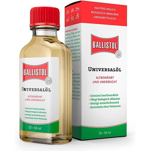 Ballistol Universal Olja 50ml, Glasflaska