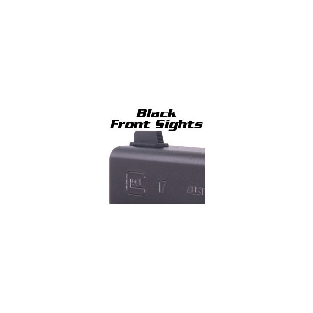 Glock Front Sight BLK .325T x.100W