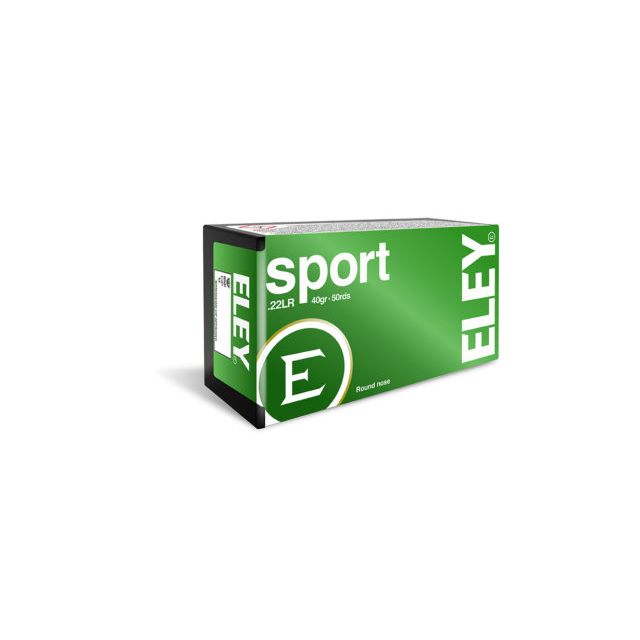 ELEY Sport .22Lr, GRÖN, 50 ptr/ask