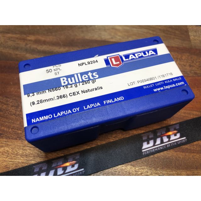 Kula Lapua CEX Naturalis 9,3 mm N522, 50 kulor