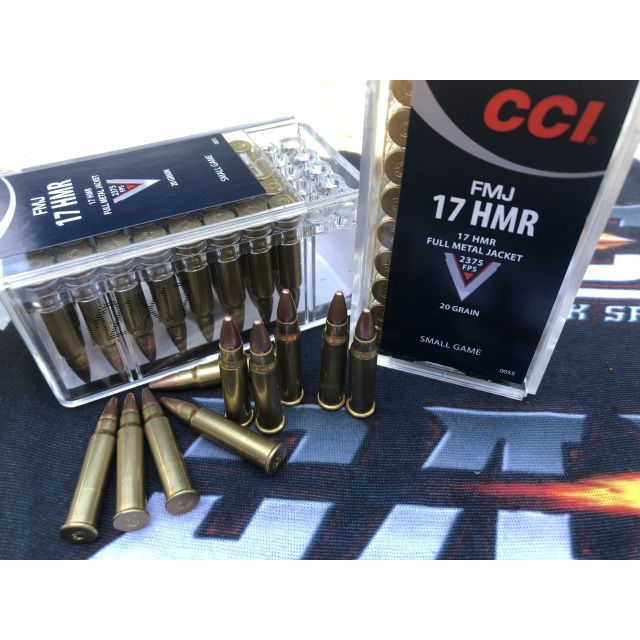 CCI .17 HMR FMJ 50 ptr