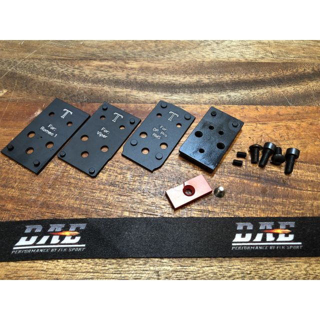 Tanfoglio RED DOT Mount BASE and ADAPTER Plate KIT