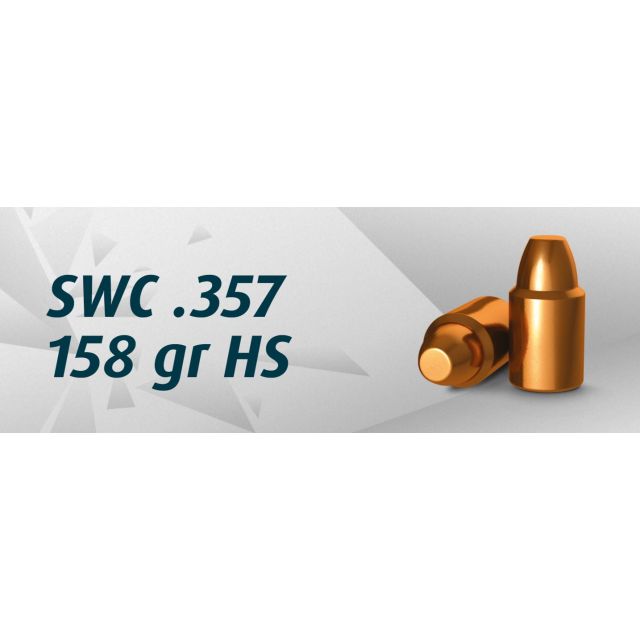 HN .38" SWC .357"/158 Grain SWC HS, 2000 st