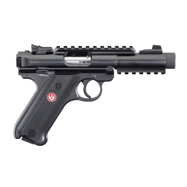 Ruger MK IV TACTICAL BLK .22 Lr Gängad Pipa 1/2x28