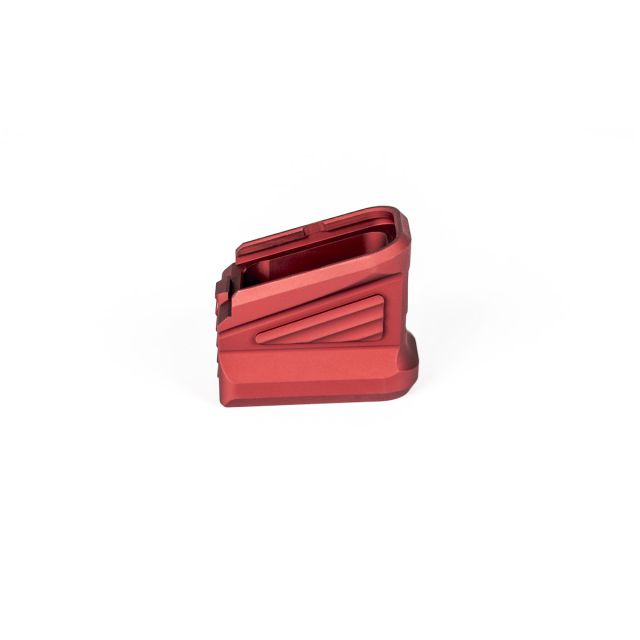 ZEV +5 basepad for Glock 17/22 Magazine in Red