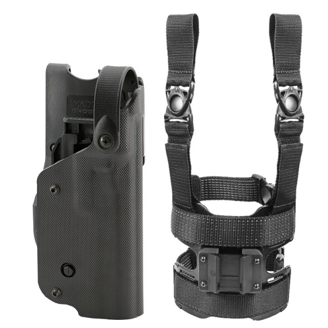 Ghost 5.2 Duty Holster Lvl3, SET ”ALL-IN” RH