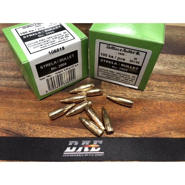 Kula S&B .30" 147G FMJ, 2908,