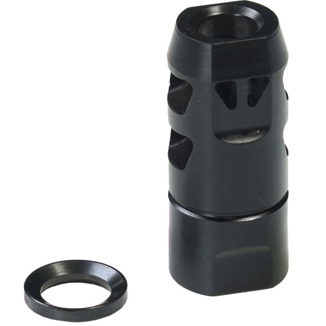 CMMG ZEROED Muzzle Brake 9mm 1/2x28 BLK