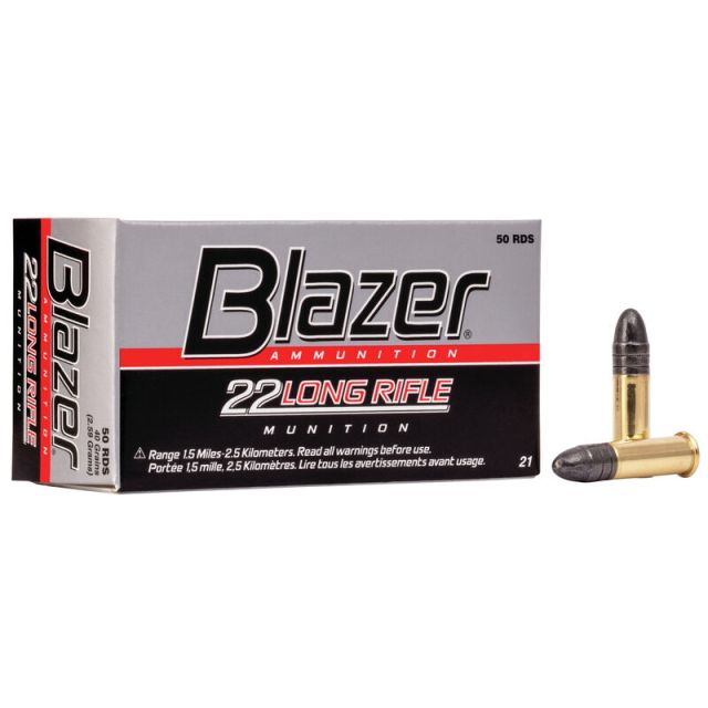 CCI 22Lr BLAZER 40G LRN 500 Ptr (376 m/s)