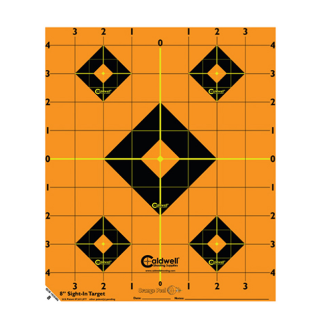 Caldwell Orange Peel 8" Sight-In Target måltavla 5