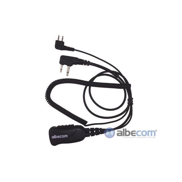 Kabel Peltor 2-stift PTT-SV Vinklad kontakt art 65