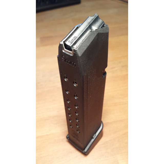 Glock Magazine G17+2  9x19 19 rd BLK Follower, Fit