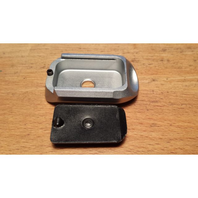 Tanfoglio Base Pad LF, CUSTOM Silver Base