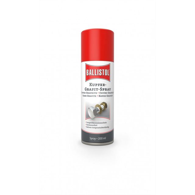 Ballistol Koppar/Grafit spray 200 ml för tex pipgä