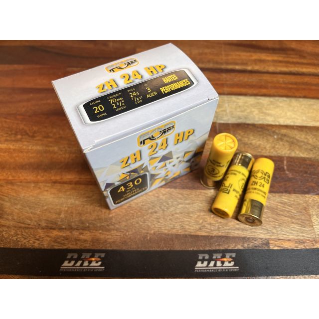 Kaliber 20 Nobel Sport FOB STEEL ZH24 HP 20-70 24 