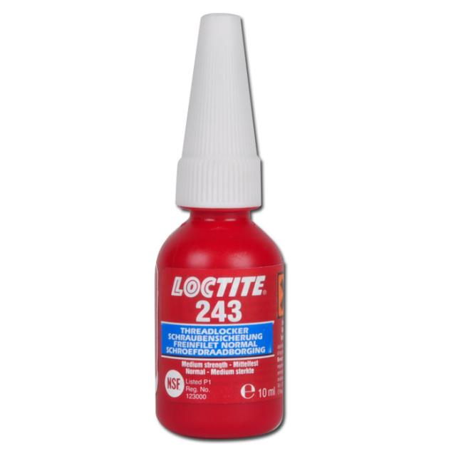 Loctite 243, 10ml, Medelstark