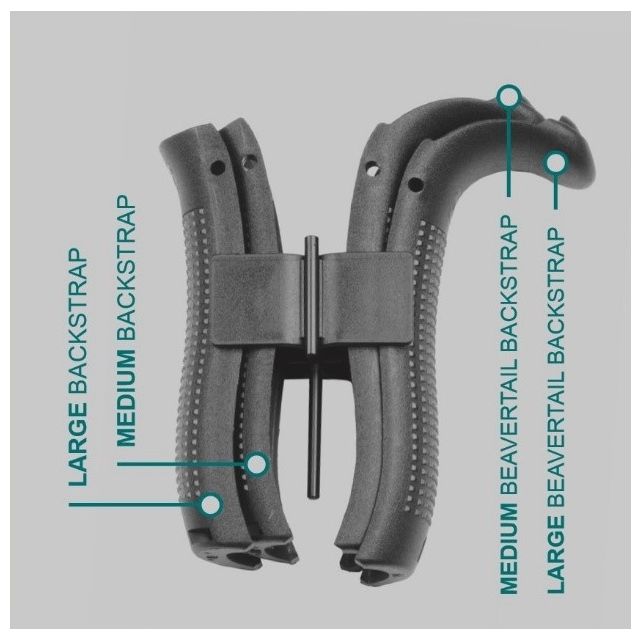 Glock Gen4 & Gen5 Backstrap / Beavertail SET G26, 