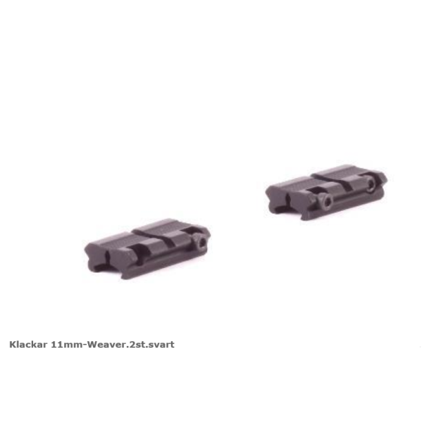 Klackar 11mm till Weaverfäste