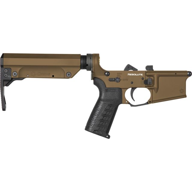 CMMG Mk4 Complete Lower ZEROED, Midnight Bronze fi