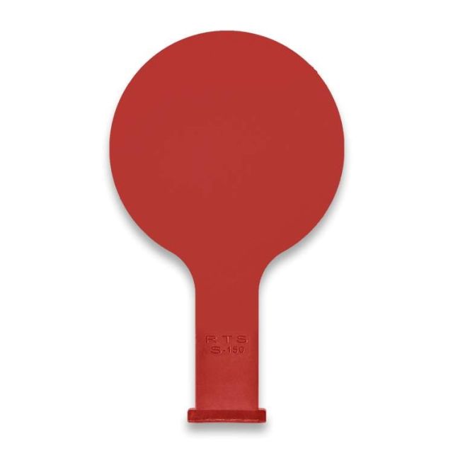 Plast-Måltavla modell Veleta 150mm - RÖD / RED