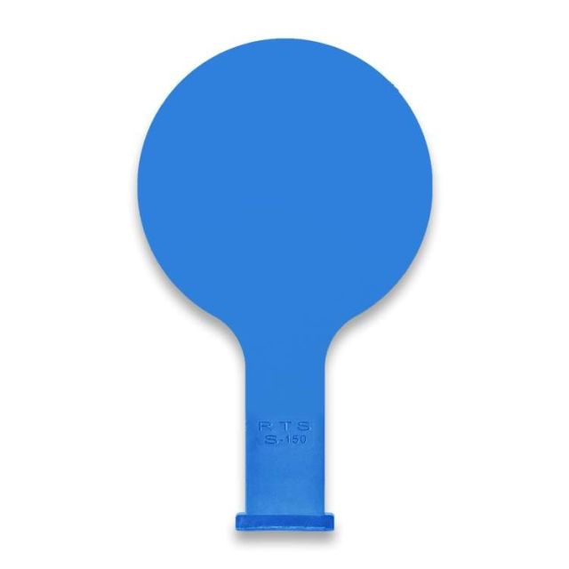 Plast-Måltavla modell Veleta 150mm - BLÅ / BLUE